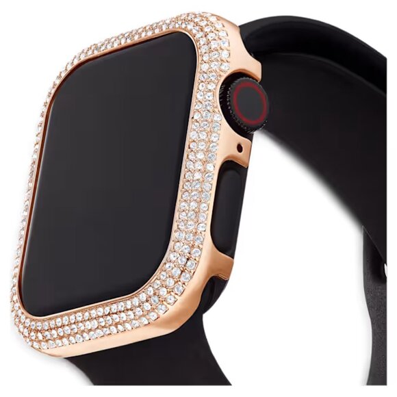 SWAROVSKI Sparkling case For Apple Watch® Series 4 & 5, 40 mm, Rose gold tone - Picture 6 of 7
